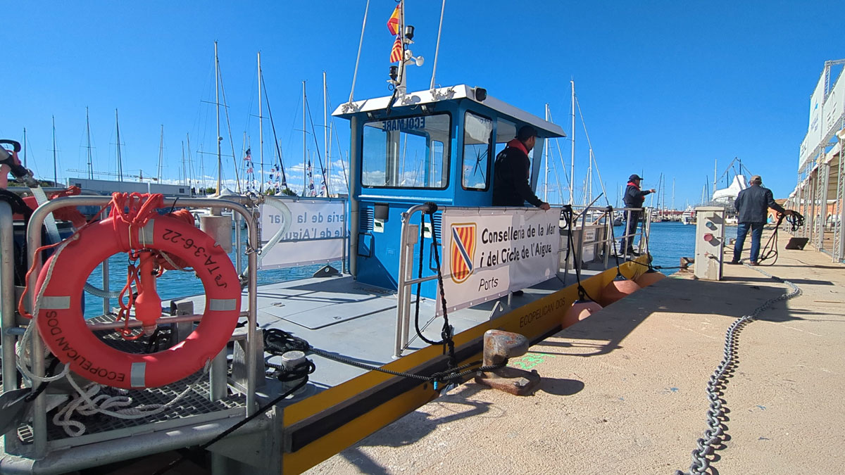 Coastal clean-up services have already begun.