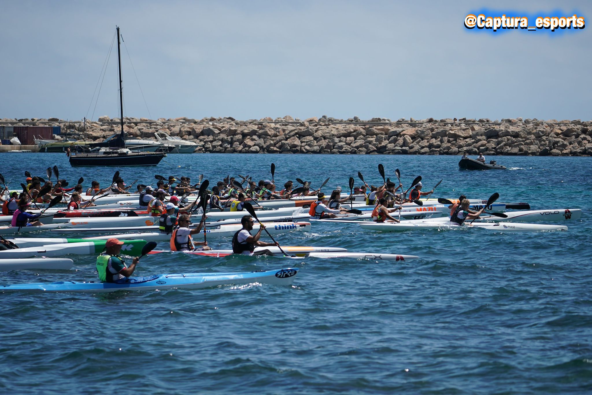 The best paddlers of the Balearic Islands are crowned at the Balearic Sea Kayaking Championship