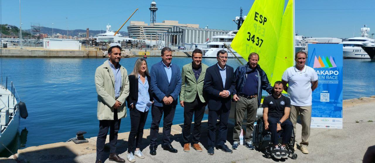 La élite de la vela adaptada del Club de Vela Puerto de Andratx mostrará su técnica en Barcelona