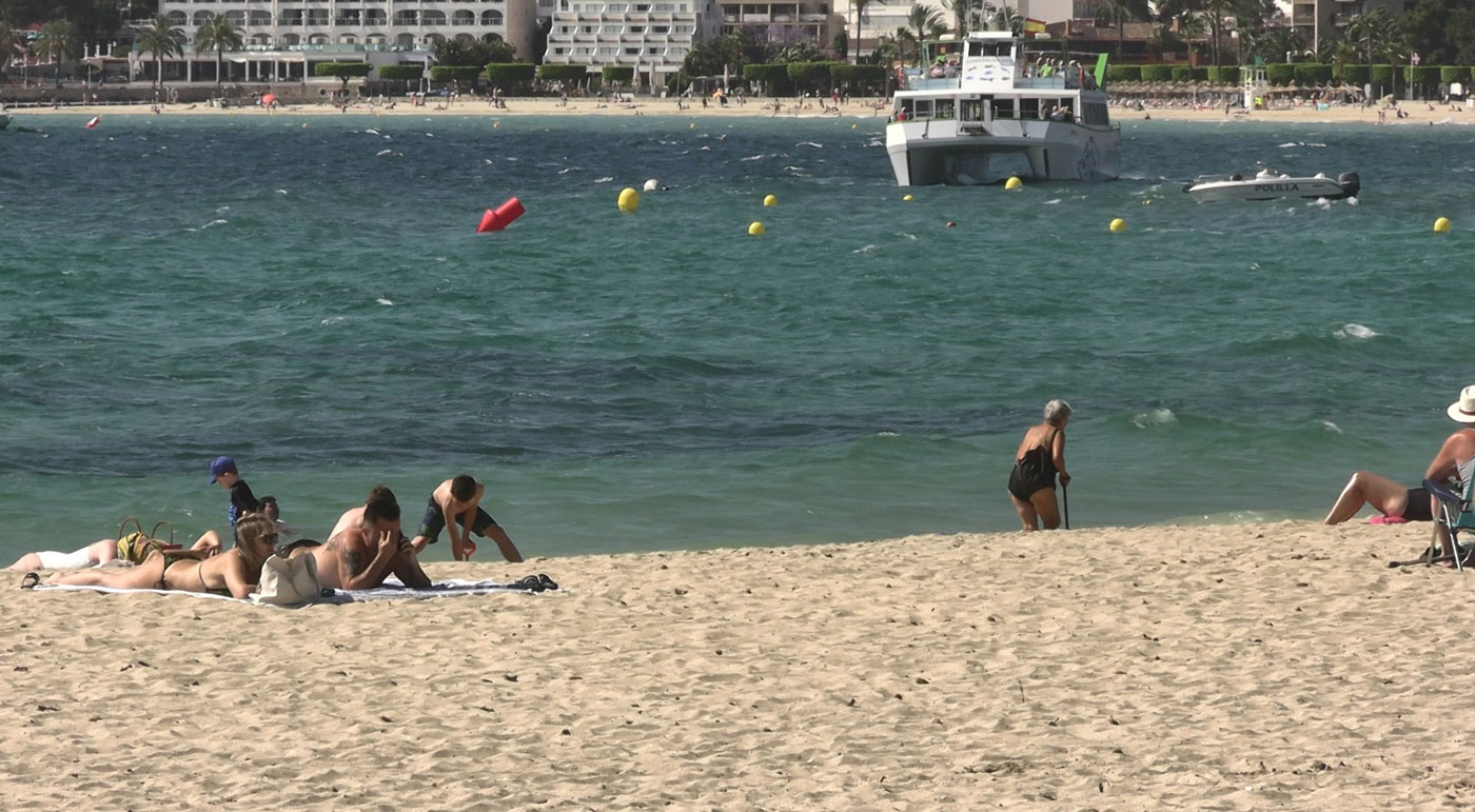 Special device against theft and robberies at the beaches of Calvià