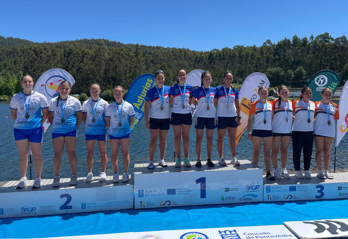 Cadet Spanish Cup Brings the Best Balearic Paddlers to Pontevedra