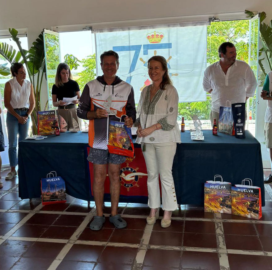 Lluís Colomé, runner-up in the heavyweight category of the Windsurfer Spanish Championship