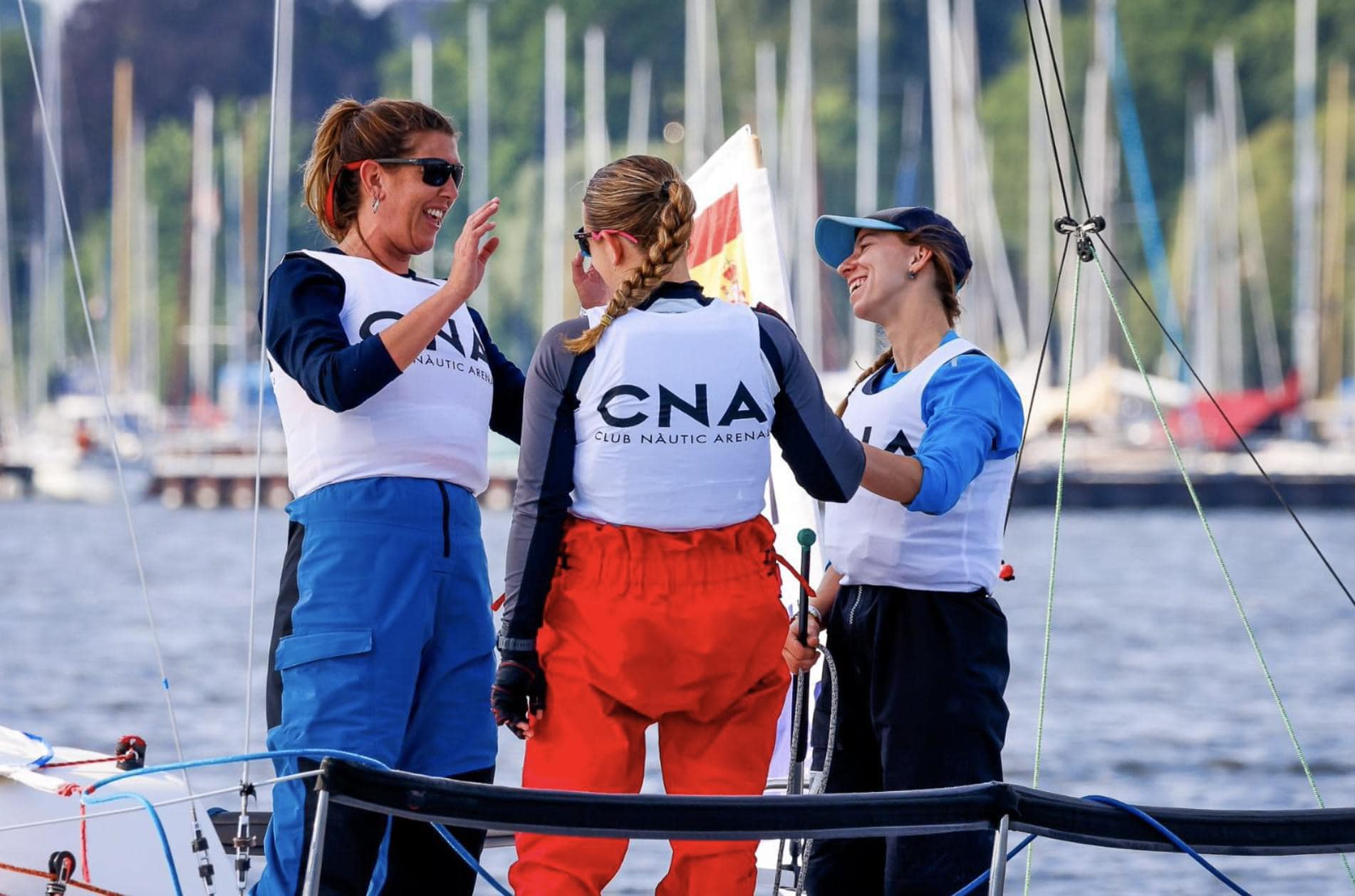 actualidad náutica, noticias náuticas, womens sailing champions league, club nàutic s'arenal, cna, e