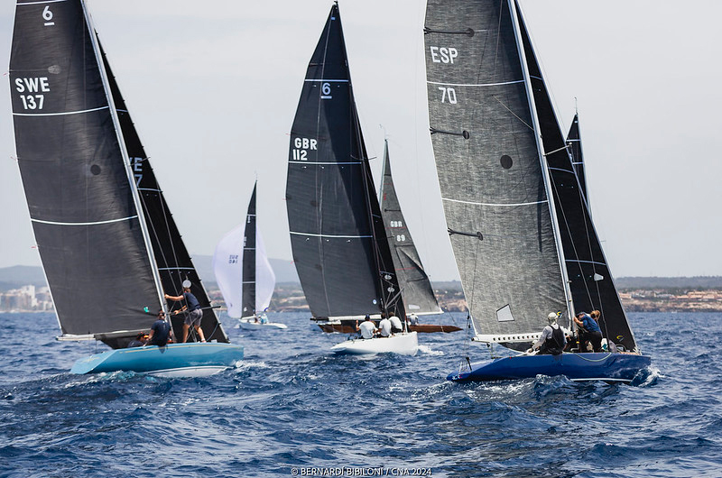 Recital of the 6M Class in the Arenal Cup 2 at Club Nàutic S'Arenal