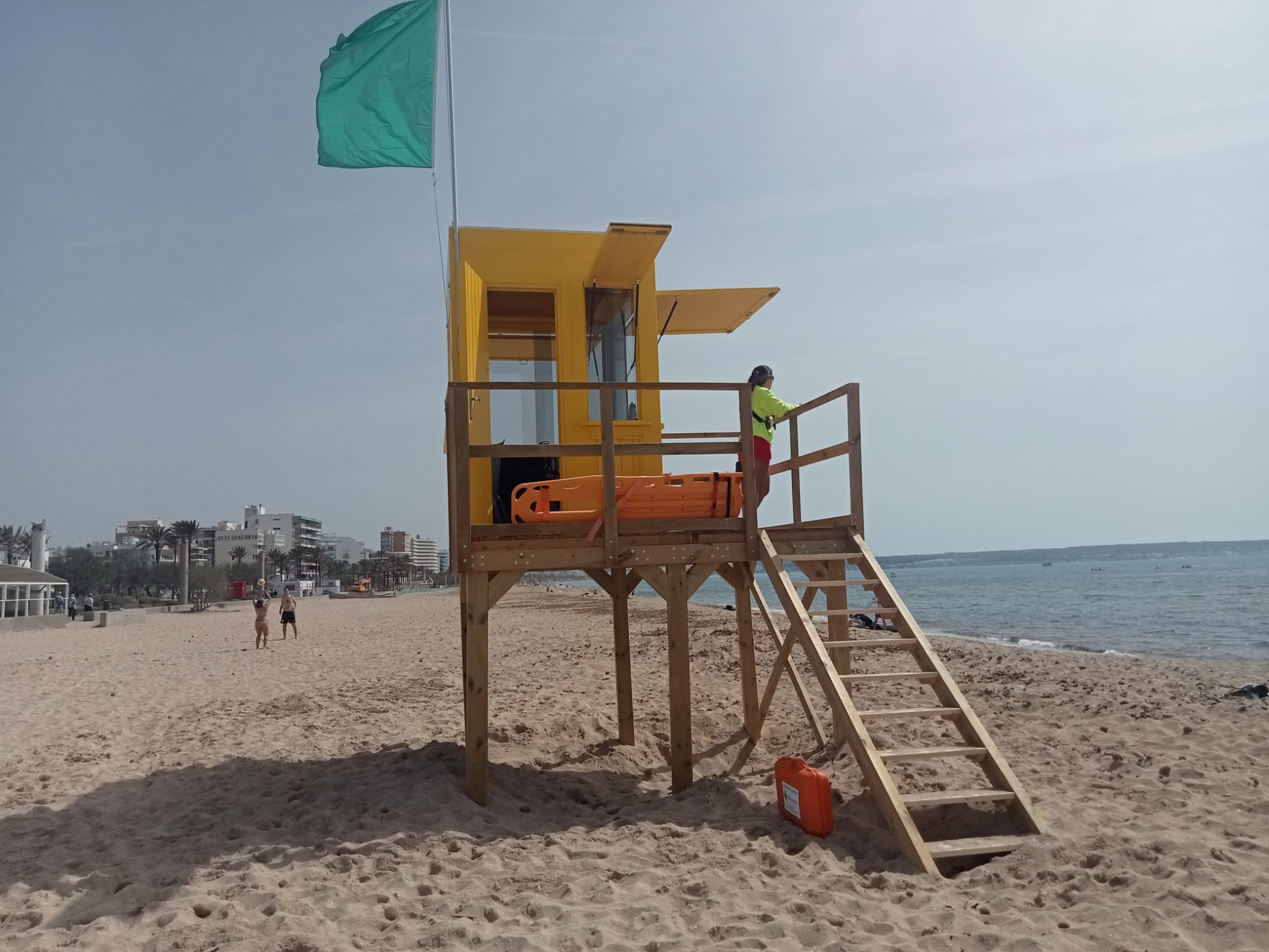 The lifeguards in Palma have conducted over 60 water rescues since the start of the season