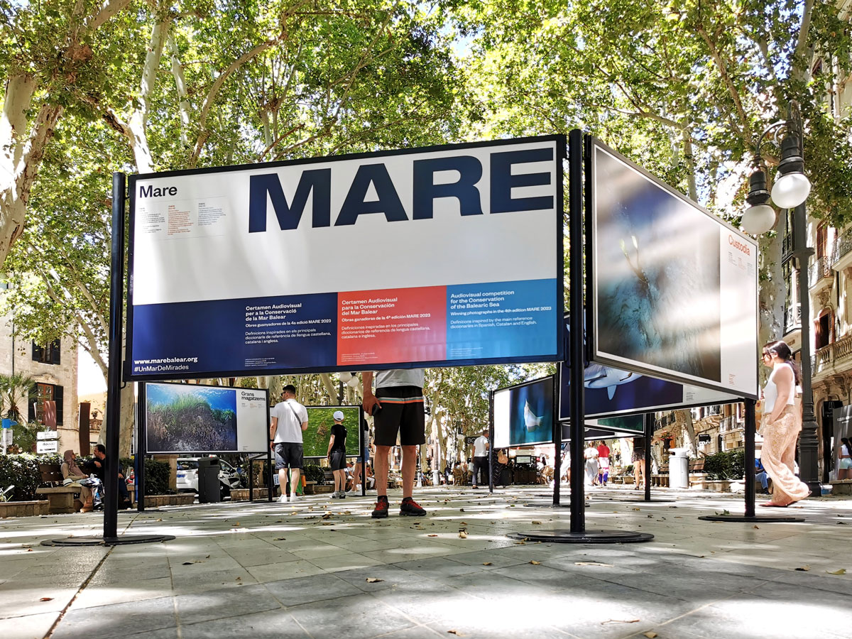 MARE floods Palma's Paseo del Born with its exhibition Significar