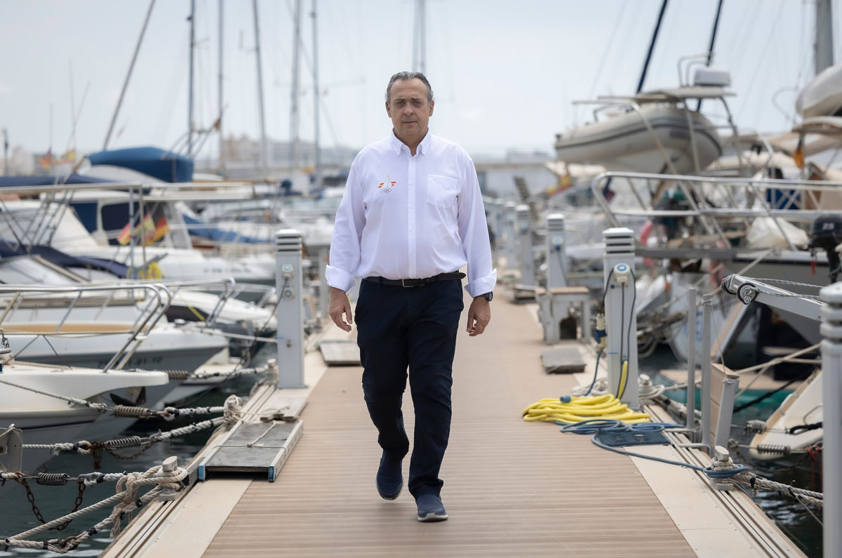 Joaquín González Devesa, nuevo presidente de la Real Federación Española de Vela