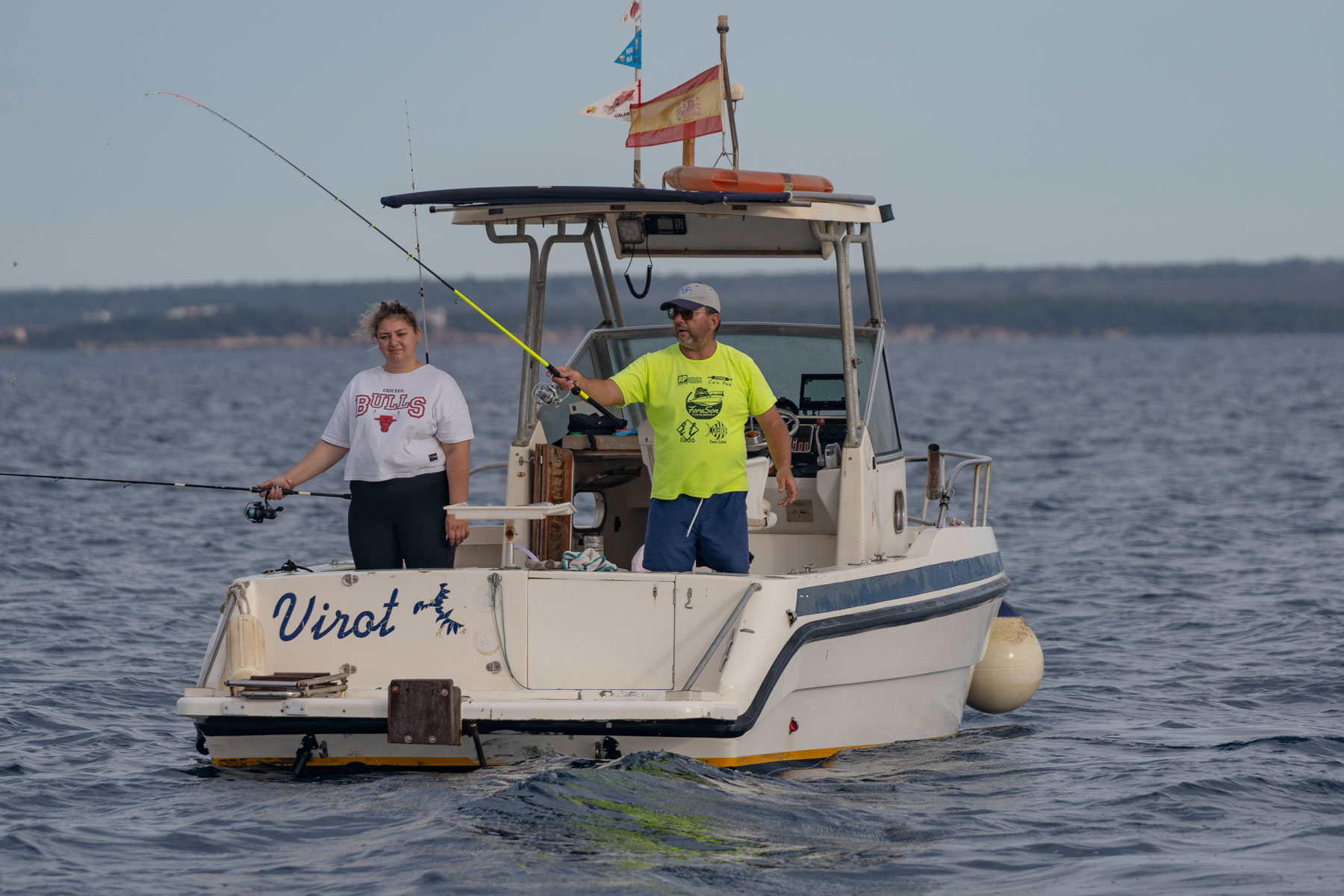 Magnífica jornada de pesca en la Trobada de  Roquer del Club Nàutic Sa Ràpita