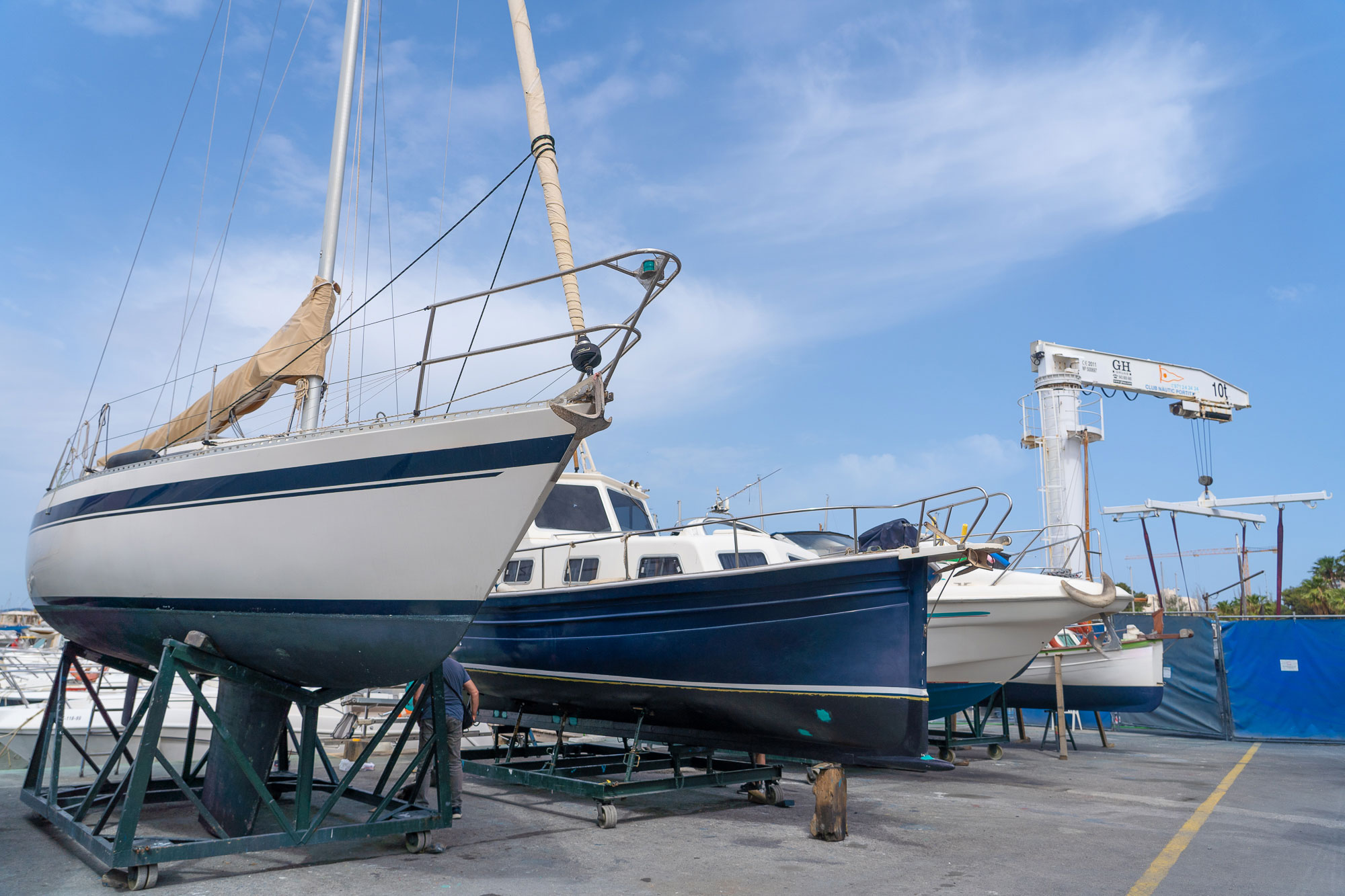 The Balearic Nautical Market Declines in the First Half of 2024