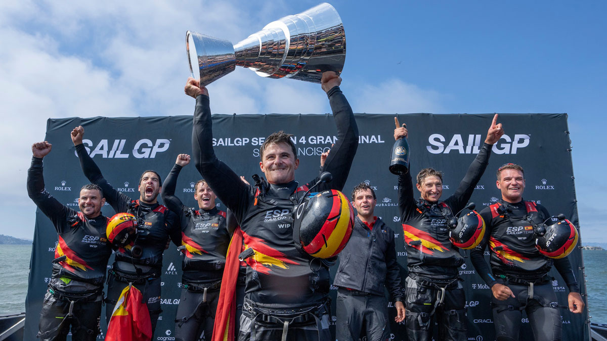 España hace historia: campeona de SailGP