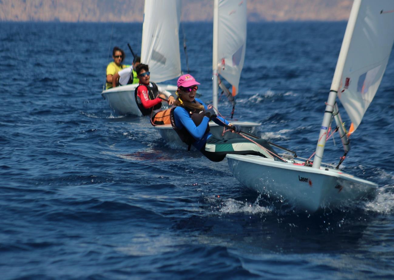 La vela ligera protagonista del Trofeo Virgen del Carmen del Club de Vela Puerto de Andratx