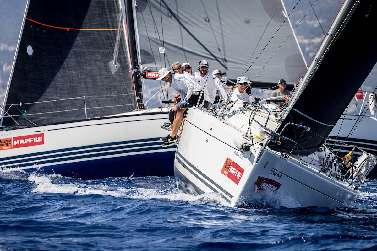 Mix of Medium and Fast Boats in the Balearia ORC 3 Class of the King's Cup