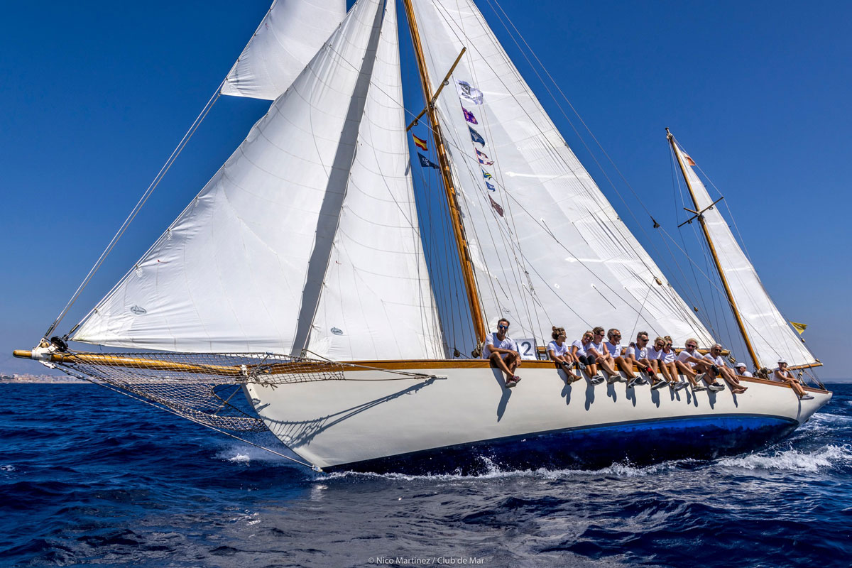 The Illes Balears Clàssics by Club de Mar Mallorca Nears 40 Boats