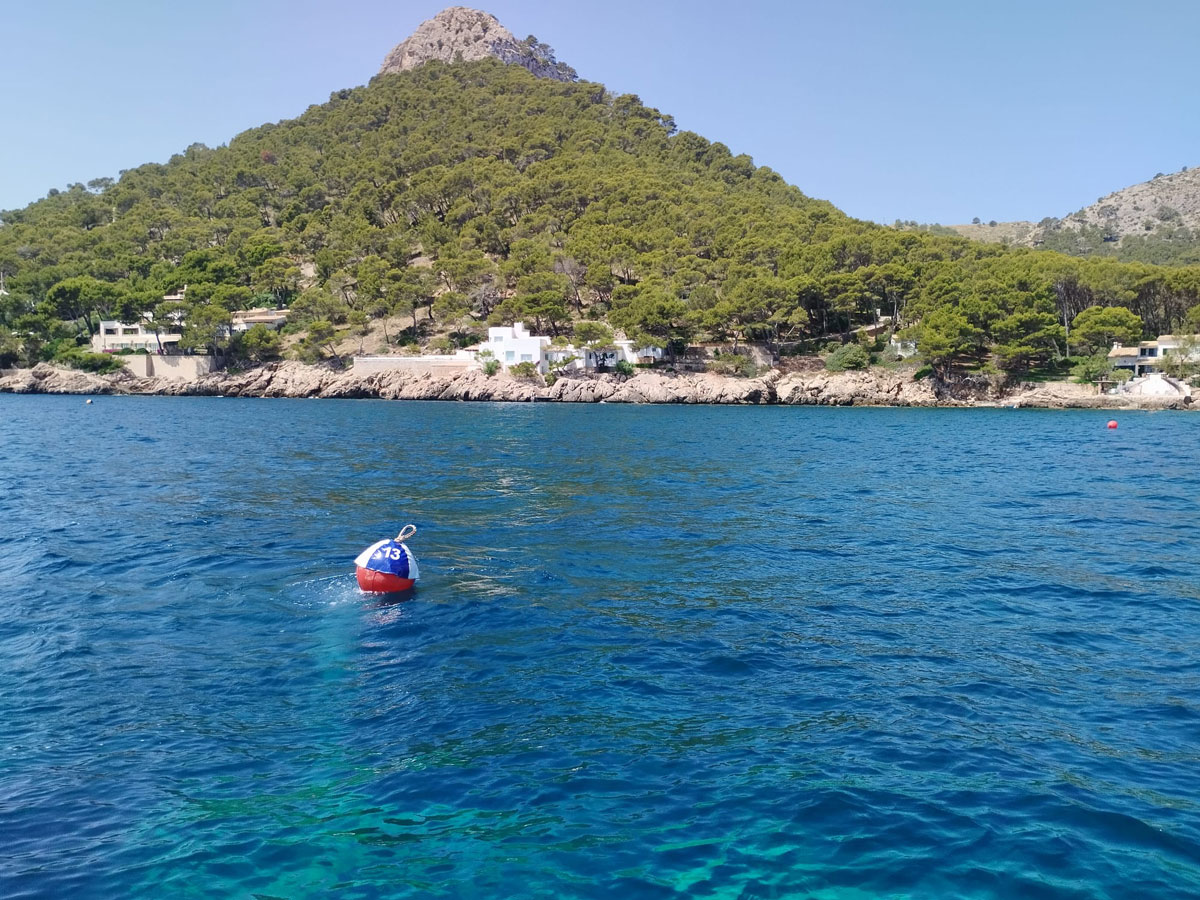 PortsIB activa la reserva de boyas en el campo de fondeo de Formentor