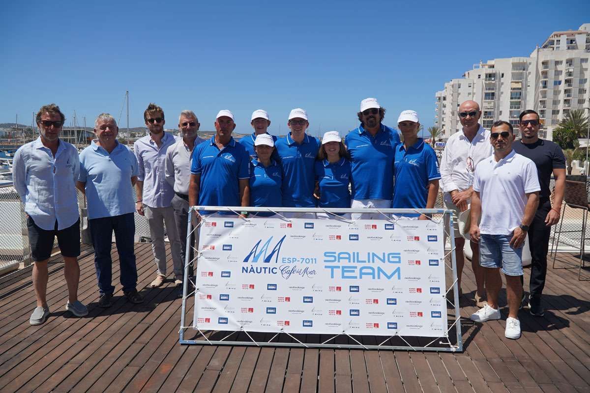 La tripulación del ‘Nàutic Café del Mar’, preparada para afrontar la Copa de Rey MAPFRE