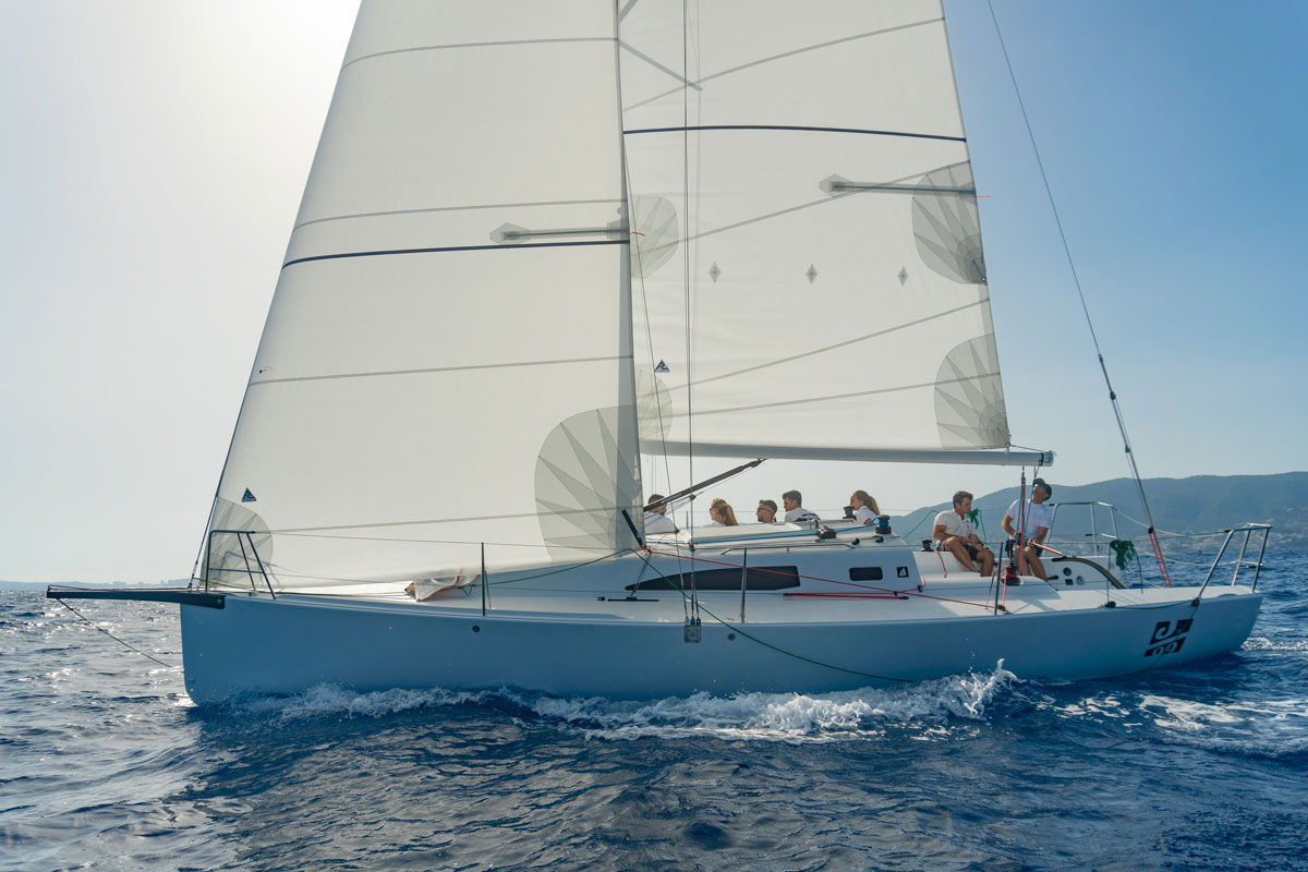 Mallorcan Company J2 Sailing Delivers J/99 to the Navy for the King’s Cup