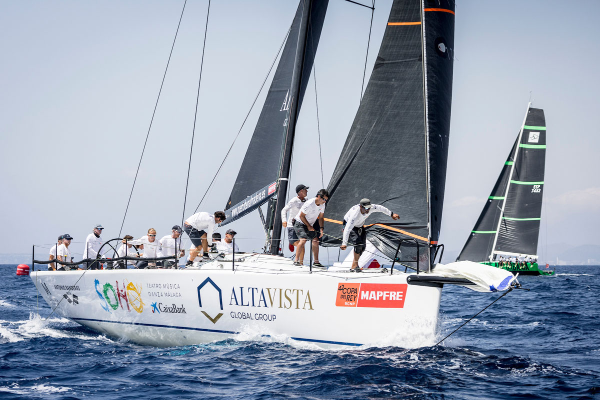 La bahía de Palma corona a los vencedores de la 42 Copa del Rey MAPFRE