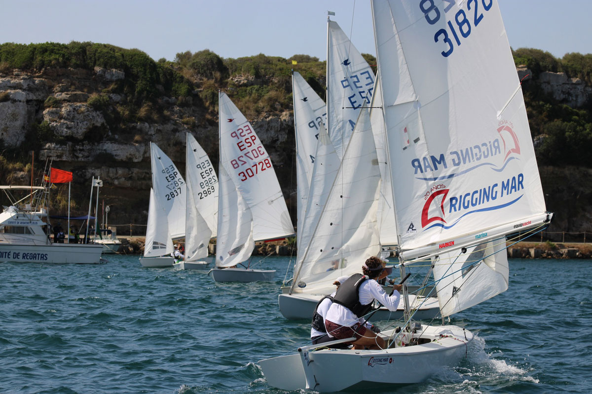 Jordi Triay y Elise Prins se llevan la regata Mahón – Sa Mesquida - Mahón 