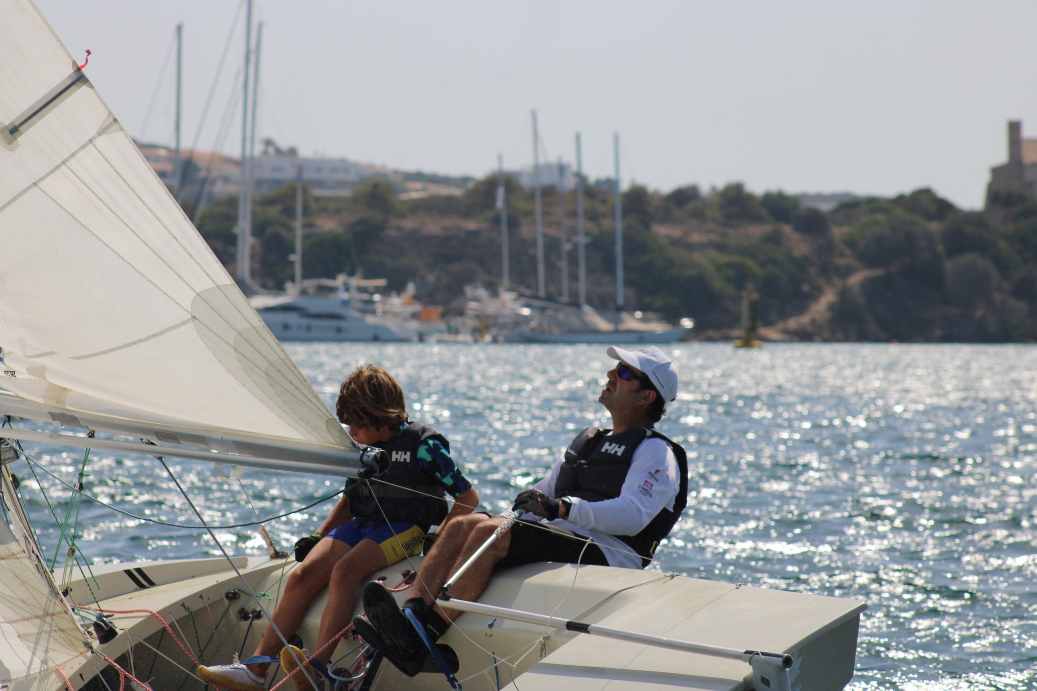 Jordi Triay y Elise Prins se llevan la regata Mahón – Sa Mesquida - Mahón 