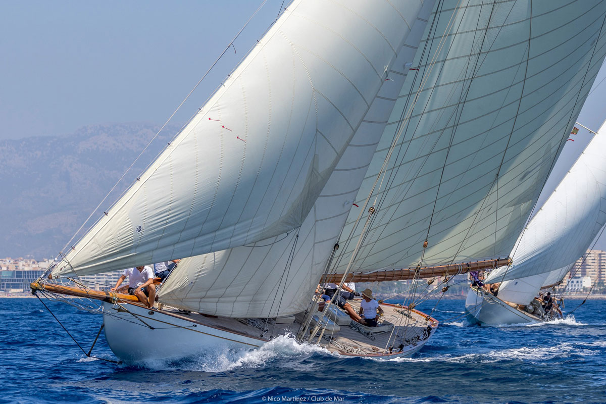 Cuarenta embarcaciones históricas ya están listas para arrancar la Illes Balears Clàssics