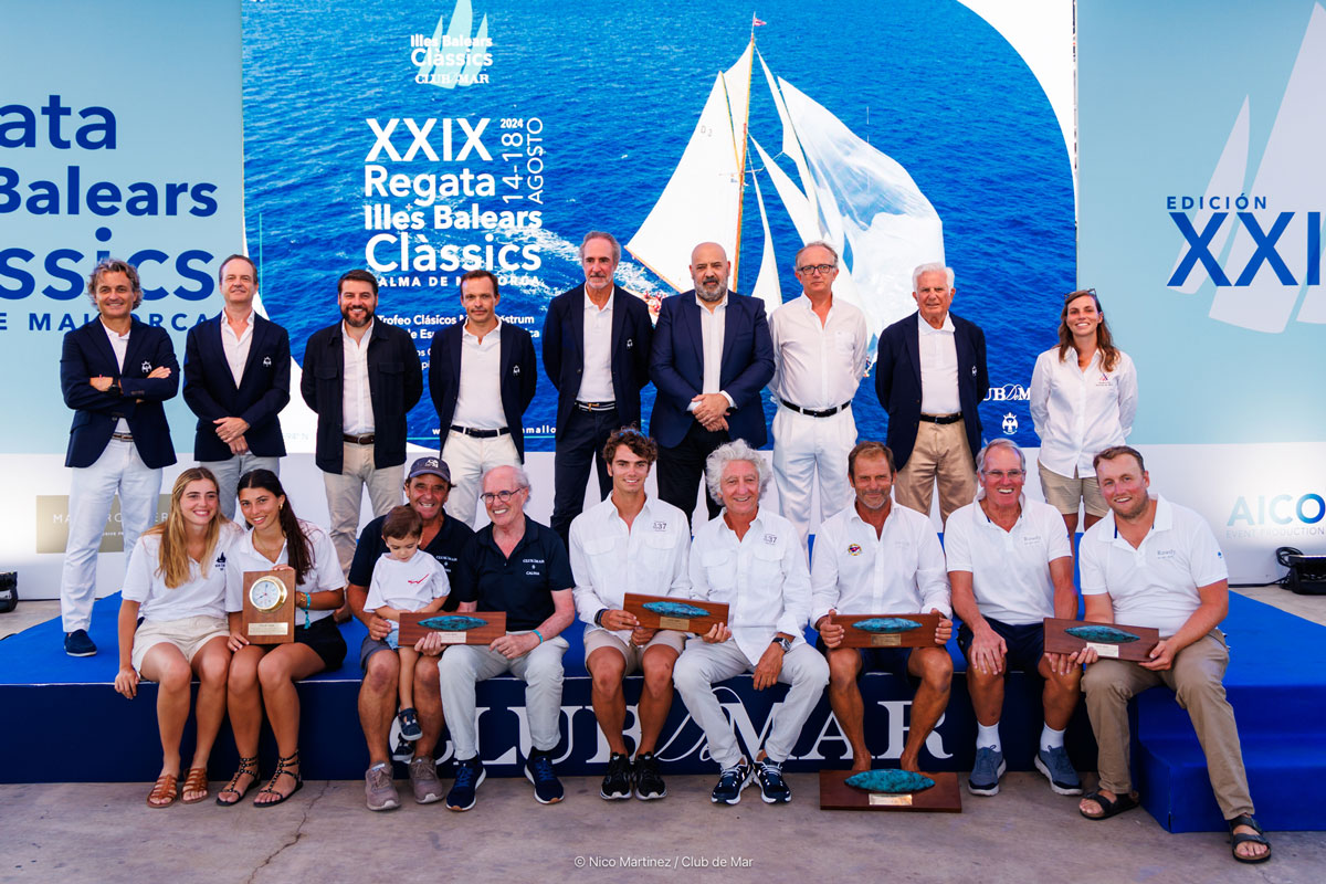 La XXIX Regata Illes Balears Clàssics corona a sus vencedores