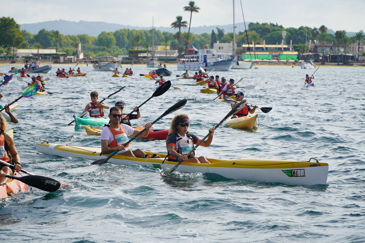 Over 70 Paddlers Participate in Es Nàutic on the 23rd Canoeing Day