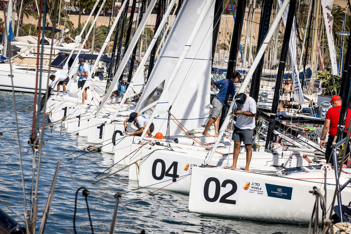 actualidad náutica, noticias náuticas, clase j70, j70, bahía de palma, campeonato del mundo, mundial