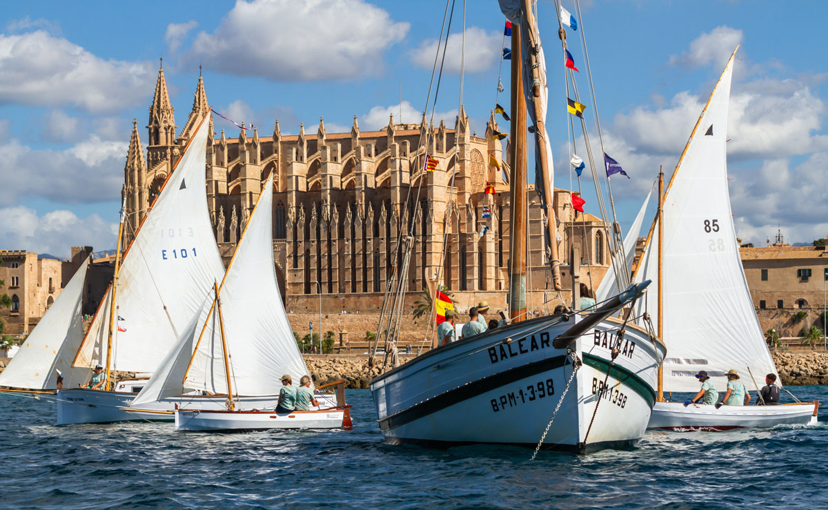 La Diada de Vela Llatina pone en valor la navegación tradicional