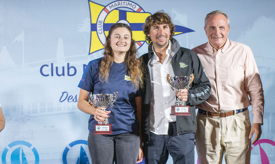 Jordi Triay y Sara Franceschi se imponen en la Copa Otoño de Snipe