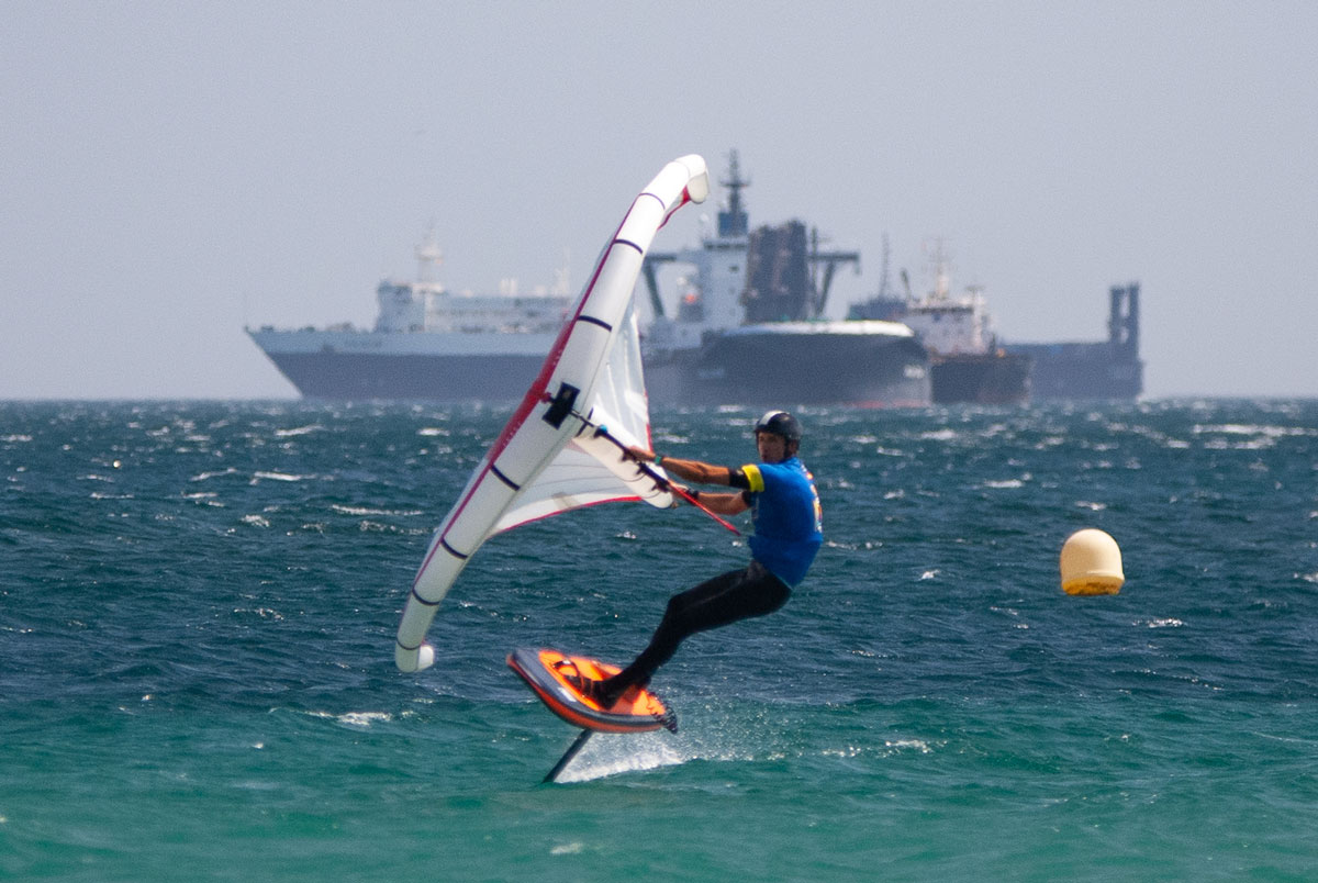 El seis veces olímpico Maksim Oberemko impartirá un clinic de wingfoil X-15 en Es Nàutic