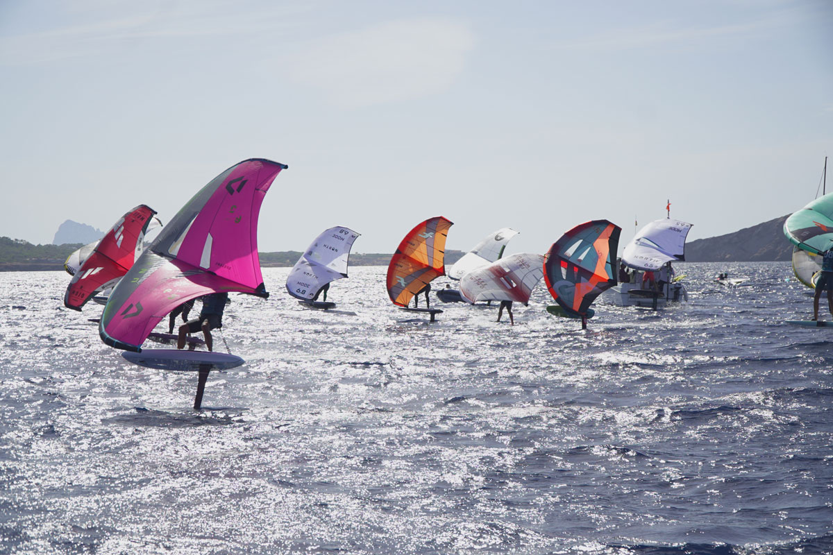 La regatista del Reial Club Nàutic Pollença, Leya Seguí, campeona de España del Ibiza Wingfoil Open