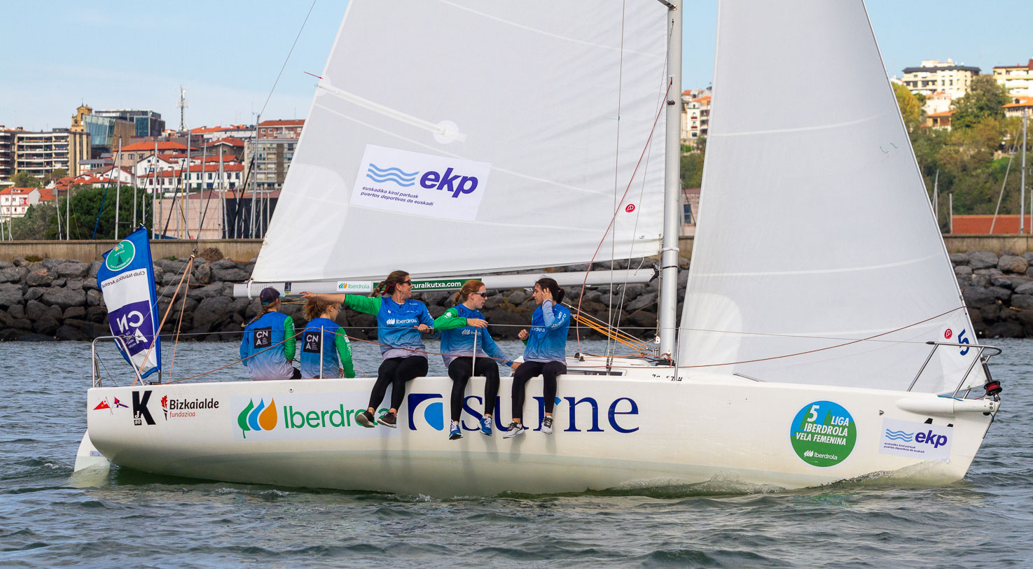 Las chicas del Club Nàutic S’Arenal, campeonas de España de Vela femenina