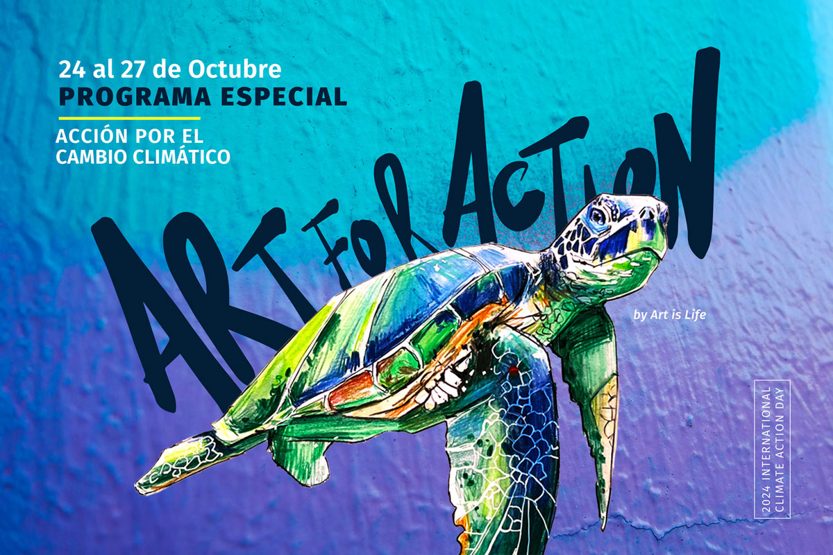 Artistic activities and educational workshops to raise awareness about climate change