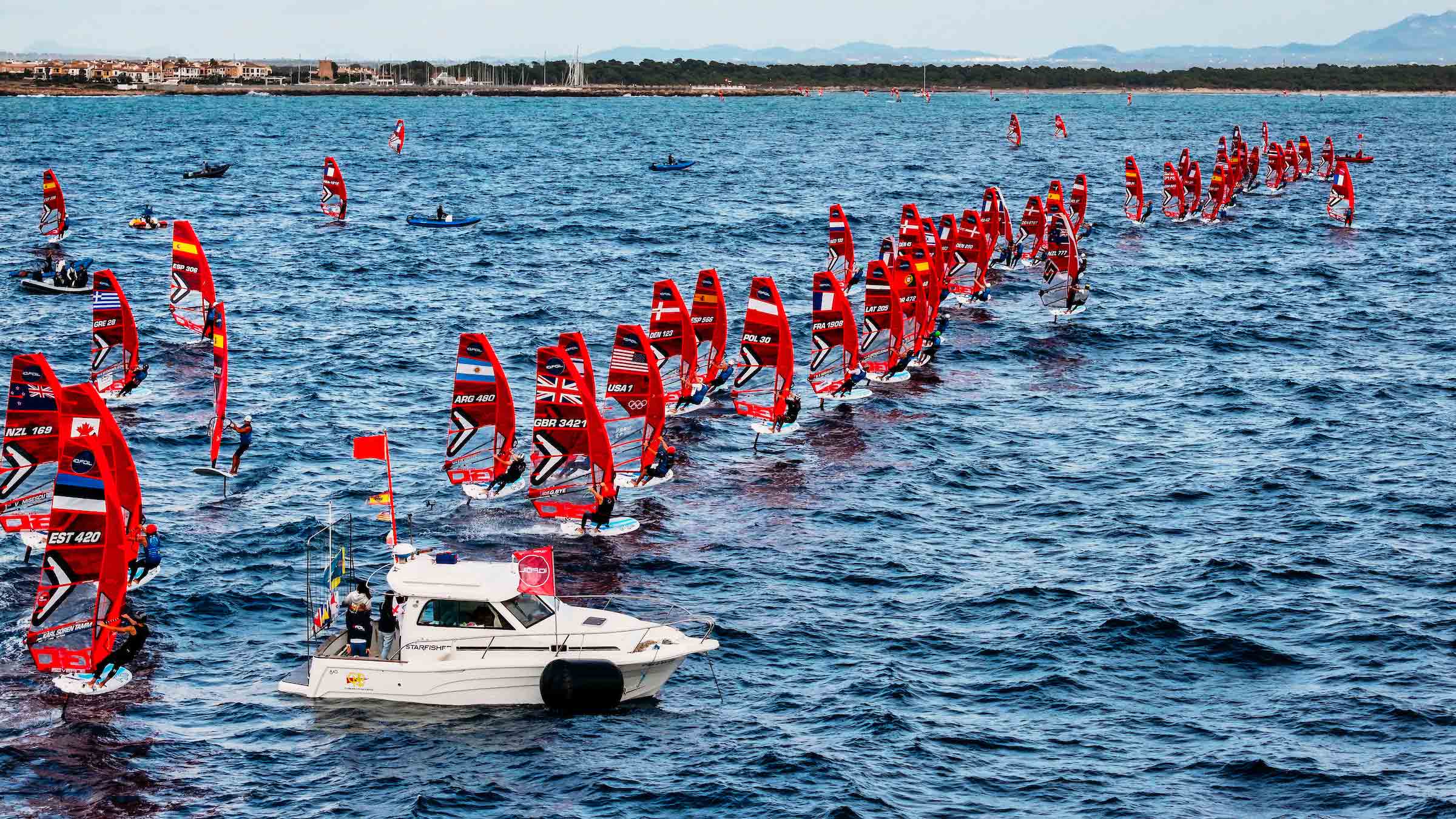 actualidad náutica, noticias náuticas, club nàutic sa ràpita, campeonato del mundo, mundial iqfoil, 