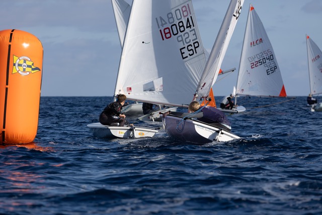 Llucía Salas y Nikko Palou conquistan la Copa Federación de ILCA 4 