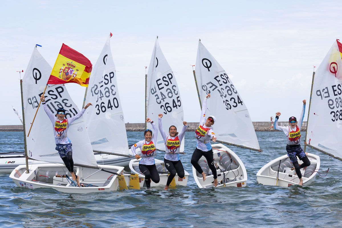 España Campeona del Mundo de Optimist por equipos