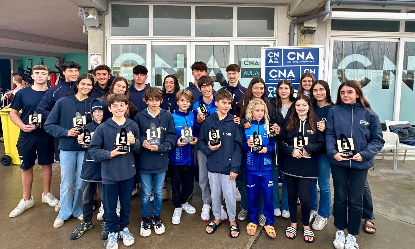 El Trofeo CNA corona a los campeones de Baleares de IQ Foil y Techno 293