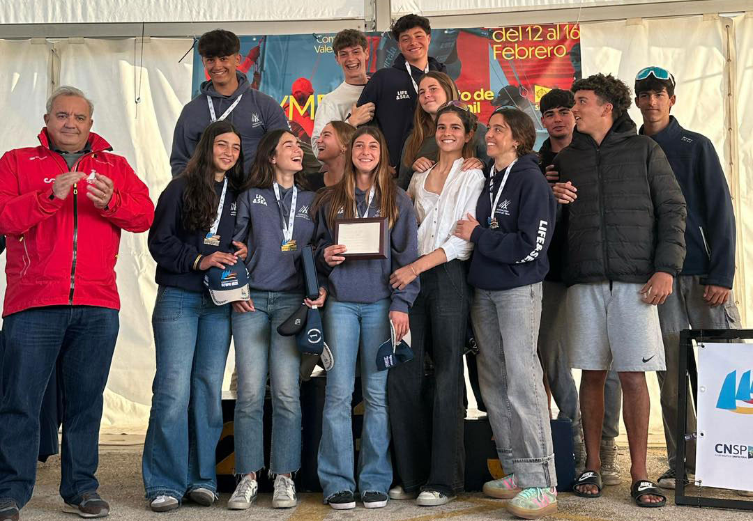 La escuadra balear arrasa en el Campeonato de España de Techno e IQFoil