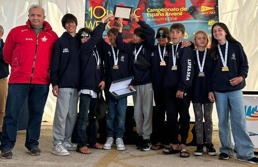 La escuadra balear arrasa en el Campeonato de España de Techno e IQFoil