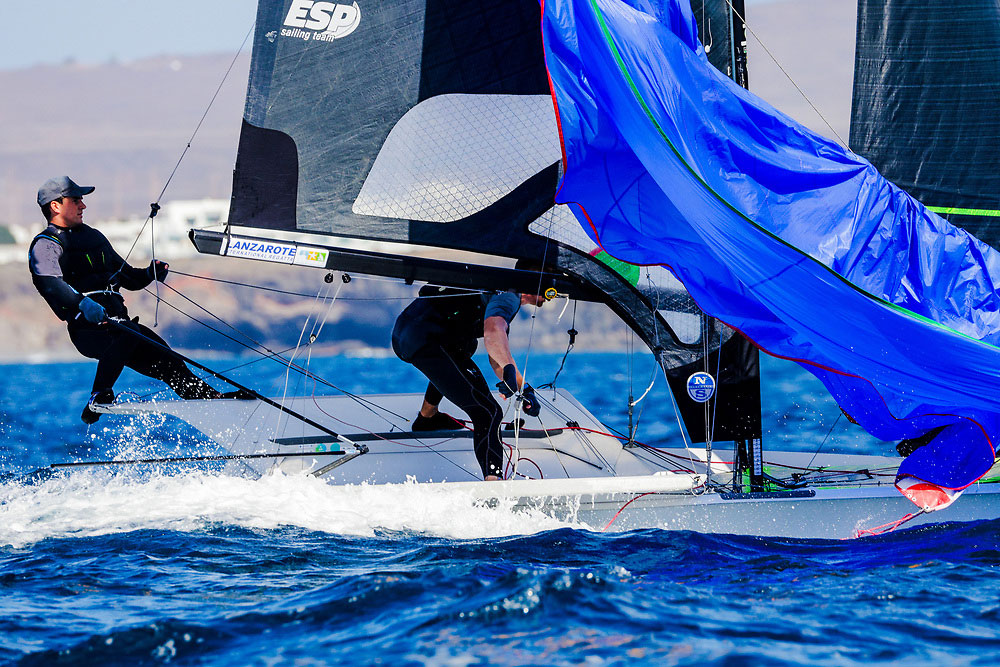 Conrad Konitzer y Antonio Torrado, mejor tripulación española en la Lanzarote International Regatta