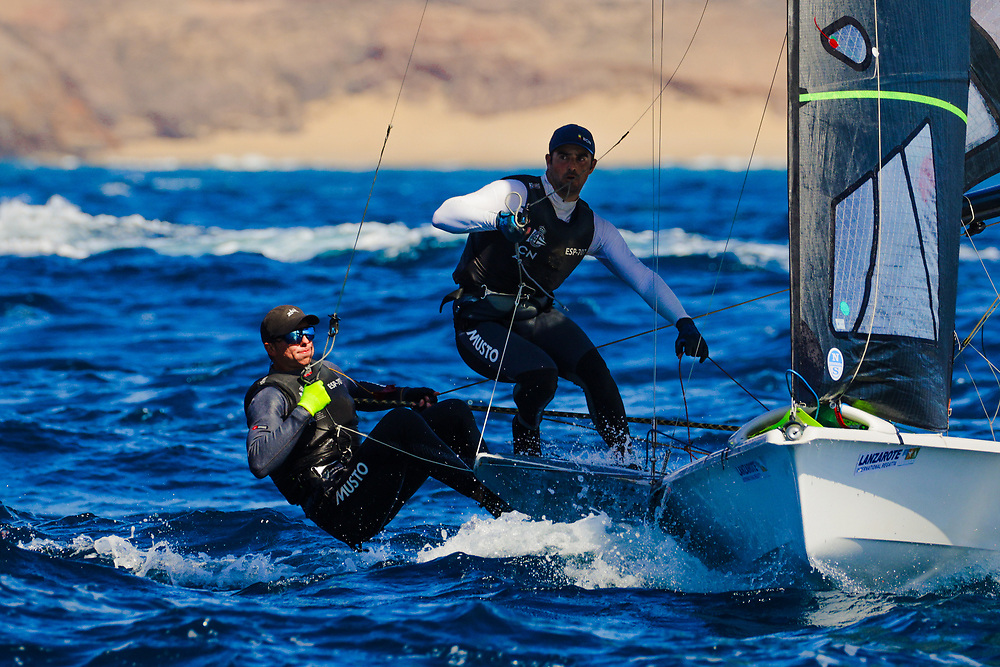 Conrad Konitzer y Antonio Torrado, mejor tripulación española en la Lanzarote International Regatta