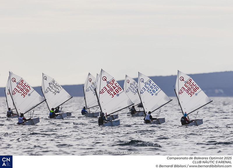 Arranca el Campeonato de Baleares de Optimist, cita clasificatoria para la Copa y Campeonato de Espa