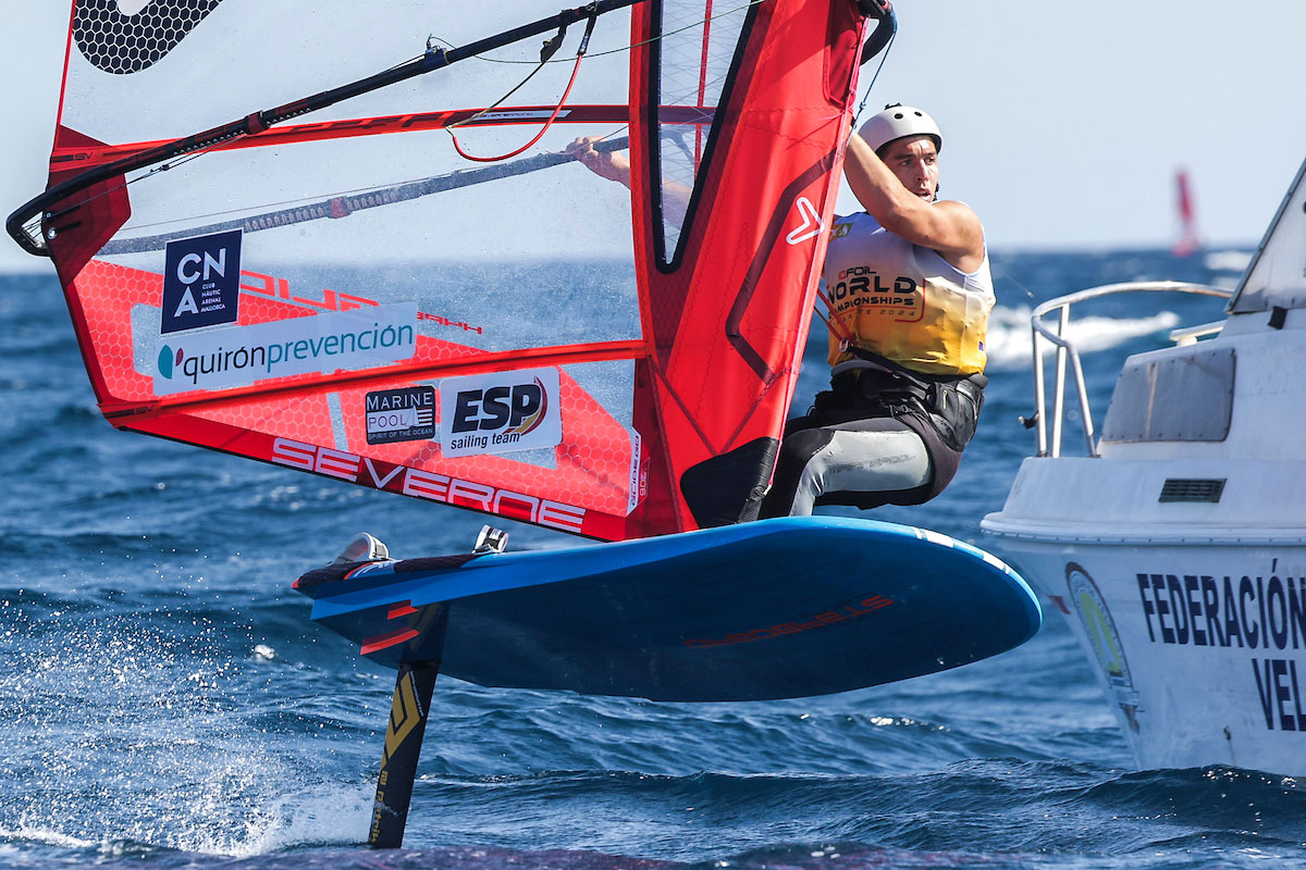 Nacho Baltasar y Bernat Tomas se juegan el Campeonato de España de IQFoil