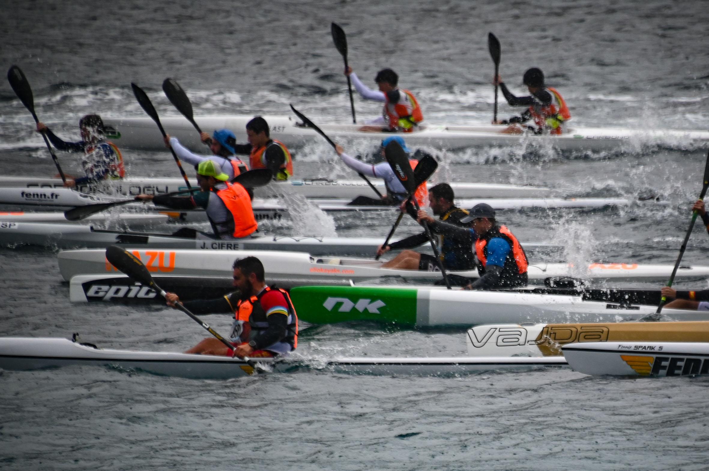 Es Nàutic se alza con el triunfo por equipos en la 2ª Copa Balear de Kayak de Mar