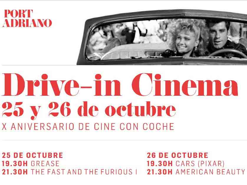 Port Adriano Celebrates Its Tenth Edition of Drive-in Cinema