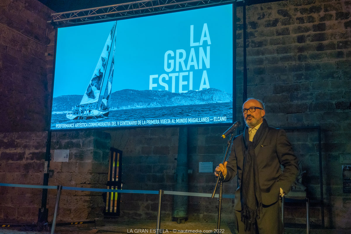 actualidad náutica, noticias náuticas, La Gran Estela, Castillo Museo San Carlos, Primera Vuelta al 