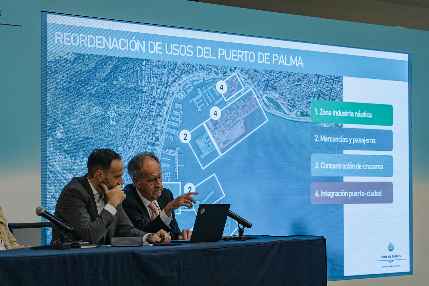 The APB approves the new reorganization proposal for the port of Palma