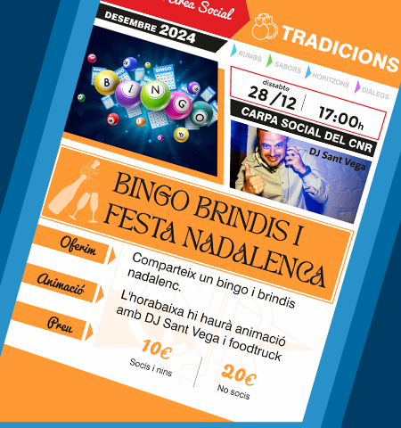 BINGO Y BRINDIS