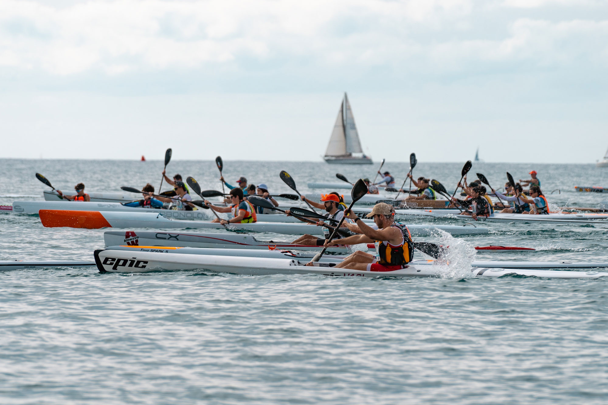 actualidad náutica, noticias náuticas, club nàutic portitxol, copa balear, kayak de mar, piragüismo,