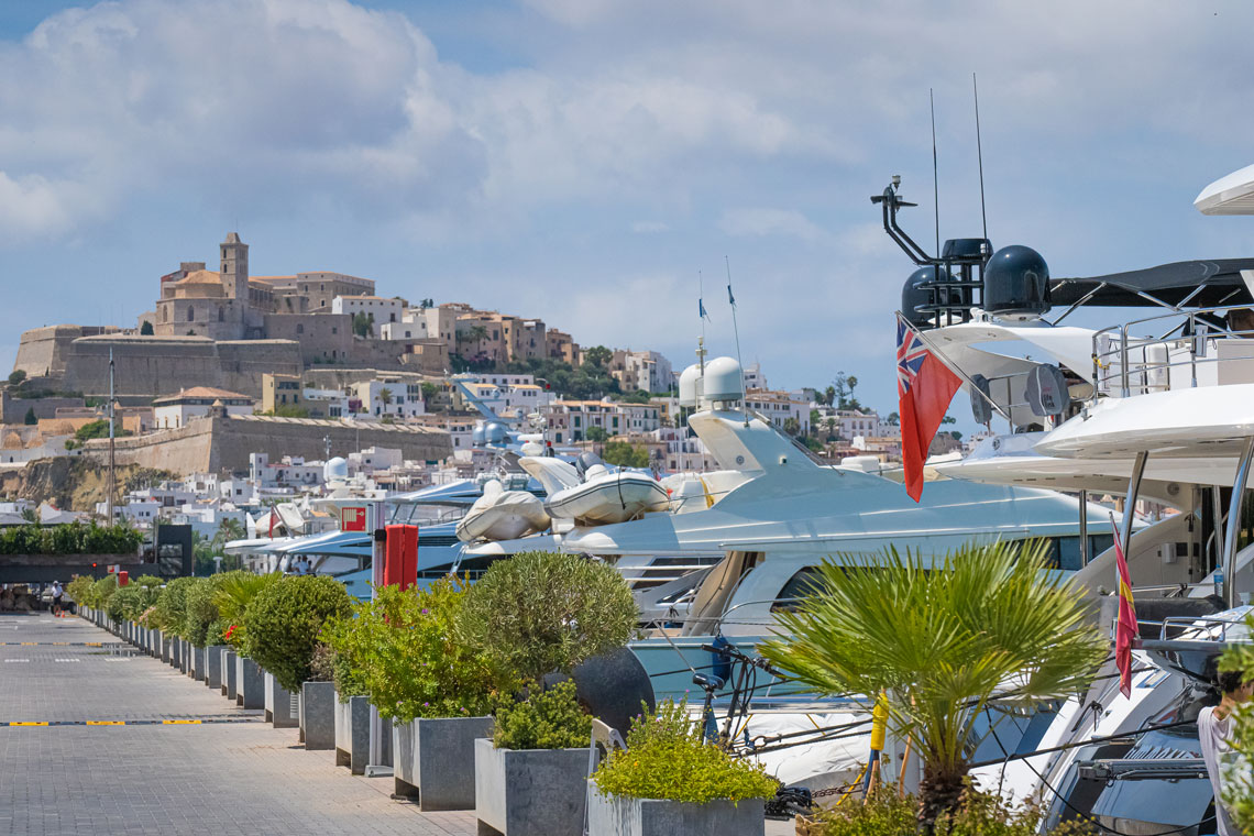 Sale a concurso la gestión de los amarres del Botafoc en el puerto de Eivissa